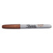 The tip of a Sharpie Metallic Bronze permanent marker.