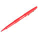 A red Paper Mate Flair pen with a red tube and white writing.