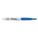 A blue Sharpie pen with white and blue lettering on the cap.