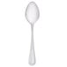 Core Milton 7 1/2 inch 18/0 Stainless Steel Medium Weight Dessert Spoon - 12/Case