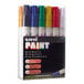 A box of Uni-Paint markers in assorted colors.