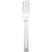 A Libbey stainless steel salad fork with a silver handle.