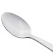 A Libbey stainless steel teaspoon with a silver handle.