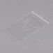 A clear LK Packaging plastic food bag with a seal top and hang hole.