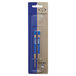 Two blue Parker gel pen refills in packaging.