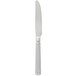 A silver Chef & Sommelier stainless steel dinner knife with a fluted handle.