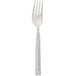 A Chef & Sommelier stainless steel salad/dessert fork with a fluted silver handle.