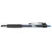 A Uni-Ball Signo 207 pen with a blue tip and blue barrel.