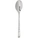 A silver Chef & Sommelier stainless steel dessert spoon.
