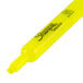 A Sharpie yellow highlighter with chisel tip.