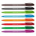 A Paper Mate InkJoy 100 8-pack with assorted barrel colors.