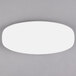 A white Villeroy & Boch porcelain oval platter.