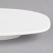 A white Villeroy & Boch porcelain oval platter.