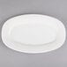 A white porcelain Villeroy & Boch oval platter.