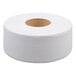 A white Lavex jumbo toilet paper roll.