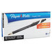 A box of 12 Paper Mate FlexGrip Elite black pens.