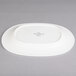 A white Villeroy & Boch porcelain oval platter.