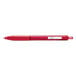 A red Paper Mate InkJoy 300 RT ballpoint pen with a red barrel and cap.