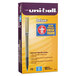 A box of 12 Uni-Ball Deluxe Blue Ink Roller Ball Stick Pens with Metallic Gray Barrels.