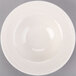 a close up of a white plate