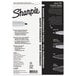 A package of Sharpie fine point retractable permanent markers in assorted colors.