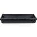 a black rectangular container with a lid