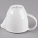 A white Villeroy & Boch porcelain creamer with a handle.