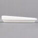 A Villeroy & Boch white porcelain sugar bowl cover with a rectangular shape.