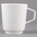 A Villeroy & Boch white porcelain mug with a handle.