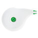 A white and green Paper Mate DryLine correction tape dispenser with a green circle and white cross on it.