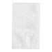 A white plastic bag with a crease.