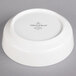 A white Villeroy & Boch porcelain salad bowl.