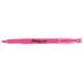 A Sharpie pink highlighter with a black cap.