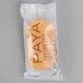 A plastic bag of PAYA Orange and Papaya bar soap.