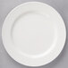 A white Villeroy & Boch porcelain plate with a diamond pattern.