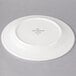 A white Villeroy & Boch porcelain plate with a white rim.