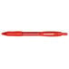 A Paper Mate red ballpoint pen with a red cap.