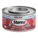 A can of Sterno 2 Hour Safe Heat chafing fuel with Power Pad, containing 3.8 fl oz (111 mL).