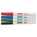 A group of Expo low-odor ultra fine point dry erase markers in white boxes with blue, green, red, and black text.