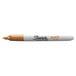 The orange Sharpie marker tip with a white background.