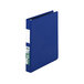 Samsill 14332 Clean Touch Blue Antimicrobial Reference Binder with 1 inch Round Rings