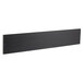 A black rectangular Vollrath wood shelf.