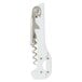 A Franmara white waiter's corkscrew with a silver boomerang handle.