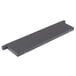 A black rectangular Vollrath wood crossbar with two holes.