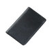 Samsill 81220 Regal 2 inch x 3 1/2 inch Black Leather Business Card File Wallet