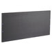 A black rectangular Vollrath wood shelf.