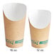 A brown EcoChoice paper cup.