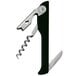 A black and silver Franmara Hugger Waiter's Corkscrew with a knife.