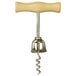 A Franmara corkscrew with a beechwood handle.