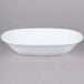 An American Metalcraft white oblong melamine serving bowl.